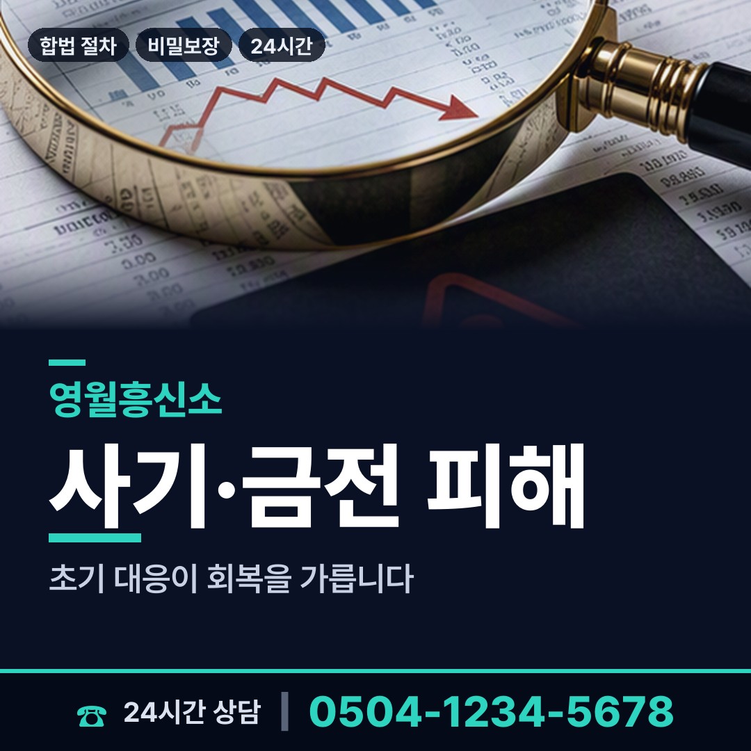 영월 무릉도원면 중고거래사기 상담 안내
